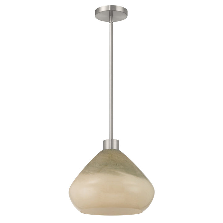 Elaris One Light Pendant in Brushed Nickel Minka-Lavery