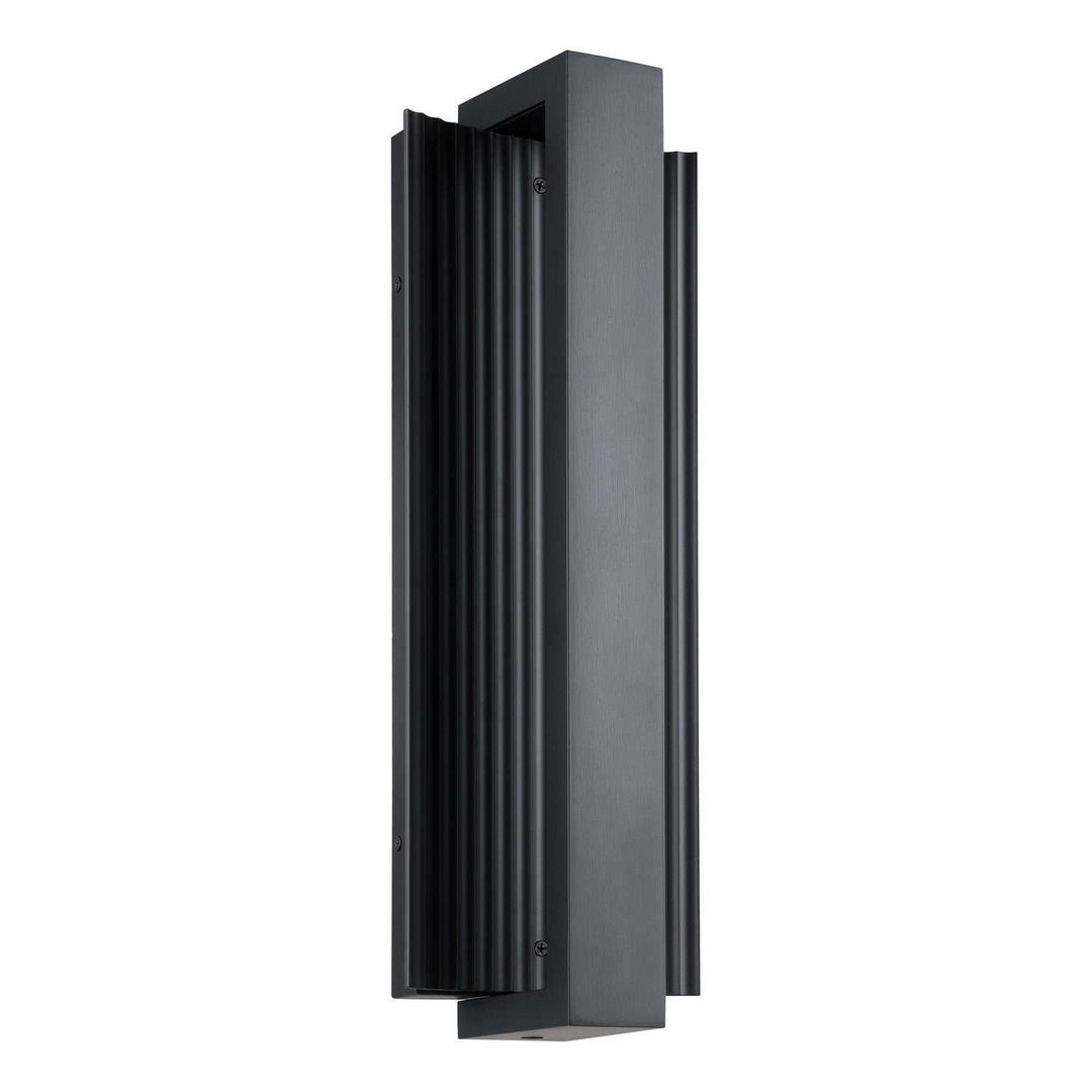 Jubilee LED Exterior Wall Sconce in Matte Black Thesis Canada