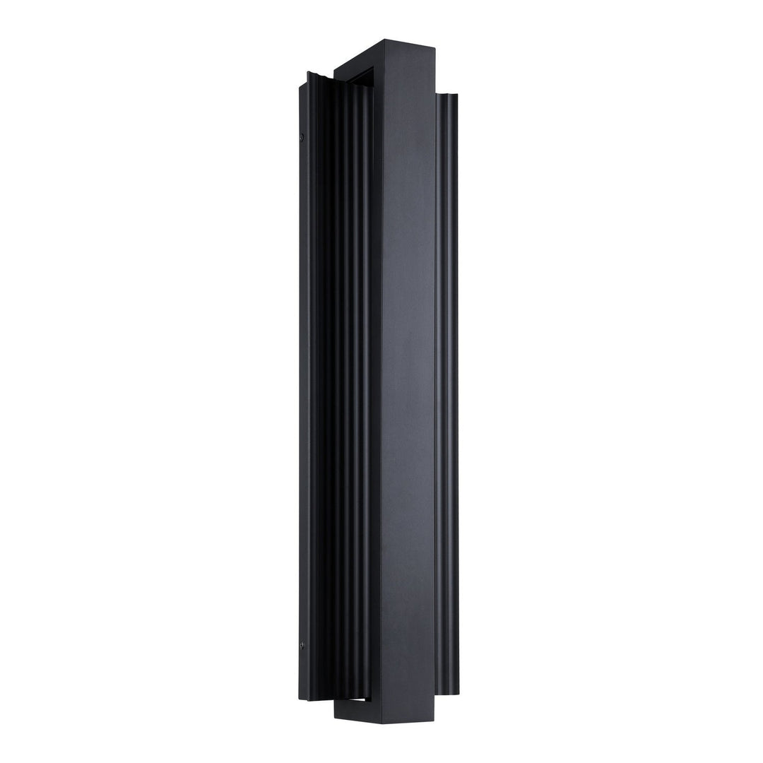 Jubilee LED Exterior Wall Sconce in Matte Black Thesis Canada