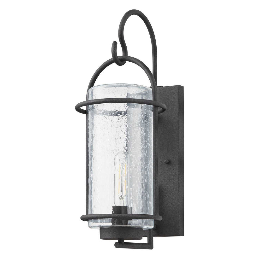 Taplow One Light Exterior Wall Sconce in Weathered Zinc Thesis Canada