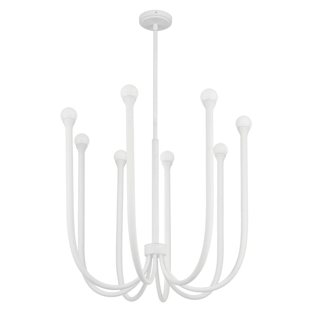 Dahlia LED Chandelier in Plaster White Thesis Canada