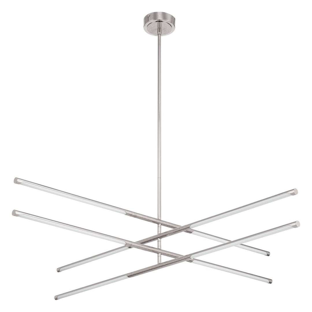 Overture LED Convertible Chandelier in Polished Nickel Thesis Canada