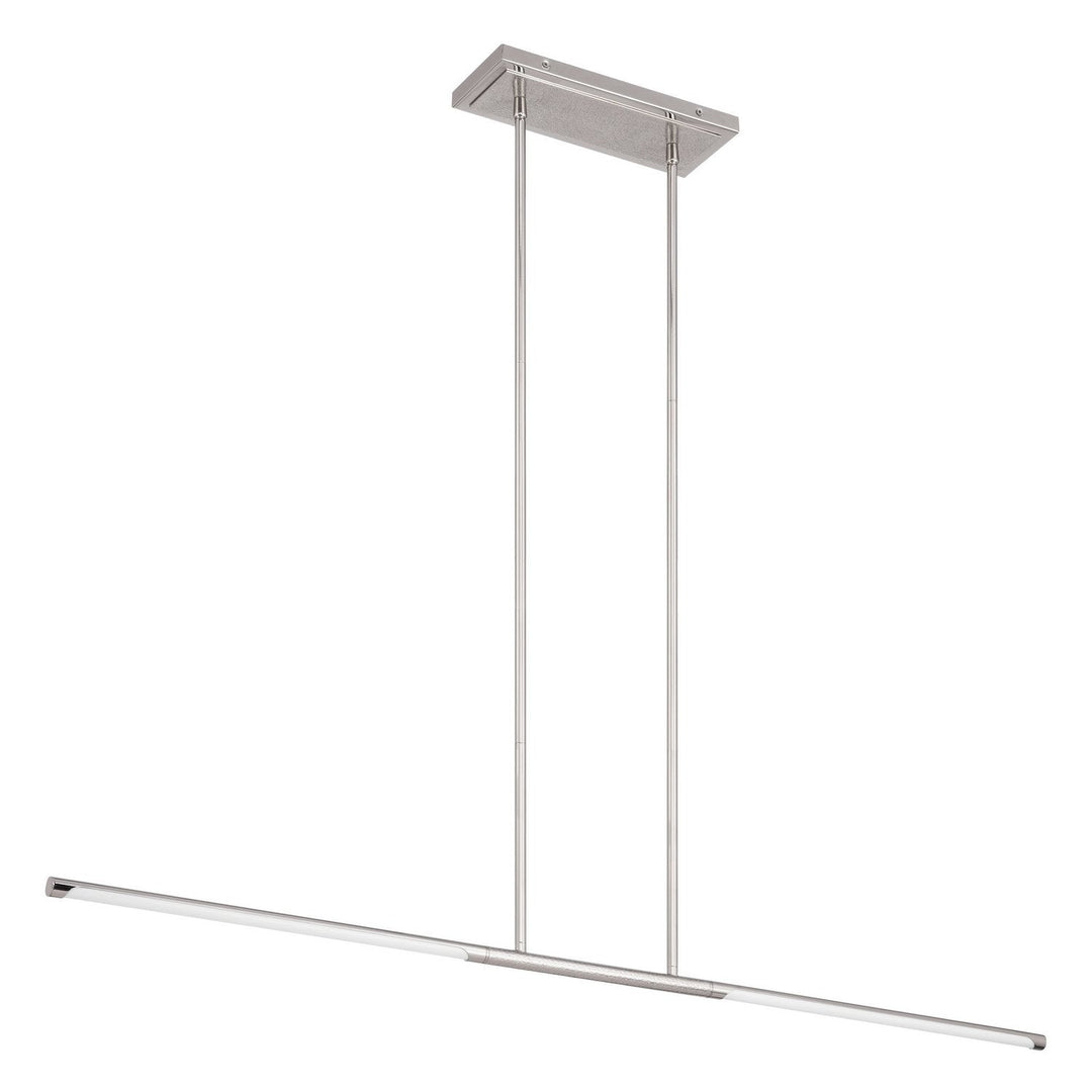 Overture LED Linear Chandelier in Polished Nickel Thesis Canada
