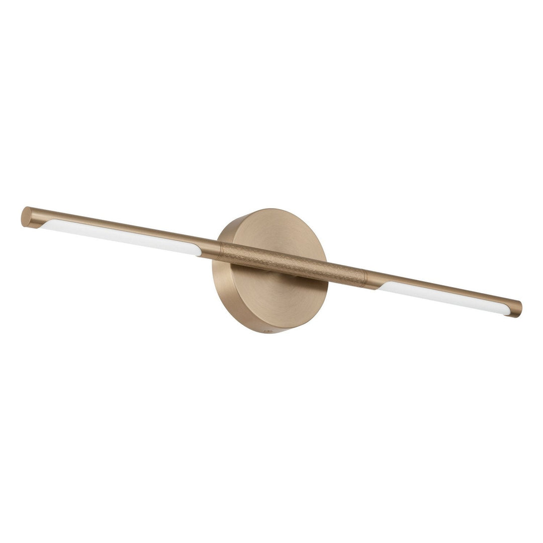 Overture LED Vanity in Champagne Bronze Thesis Canada