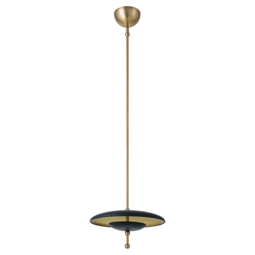 Sinclair LED Convertible Pendant in Champagne Gold, Black Thesis Canada