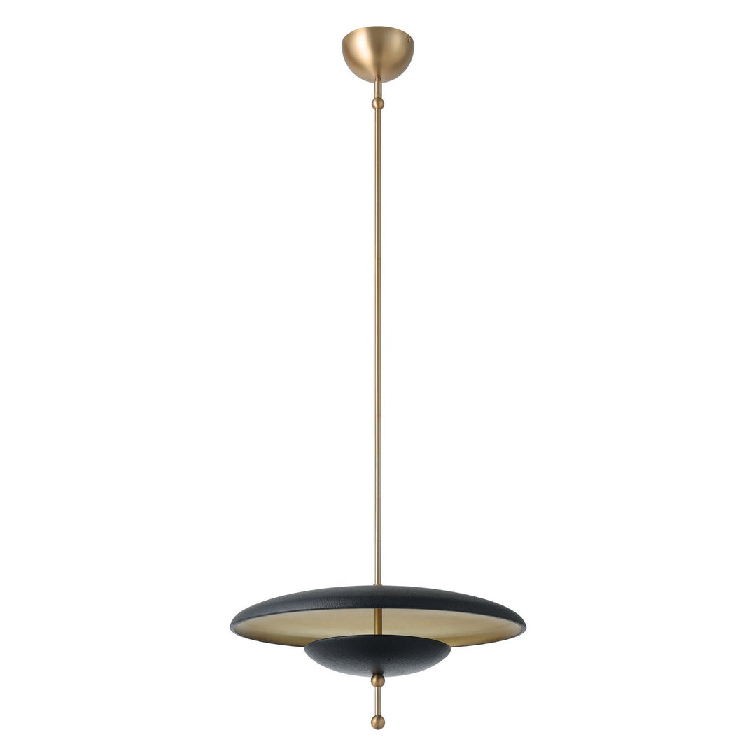 Sinclair LED Convertible Pendant in Champagne Gold, Black Thesis Canada