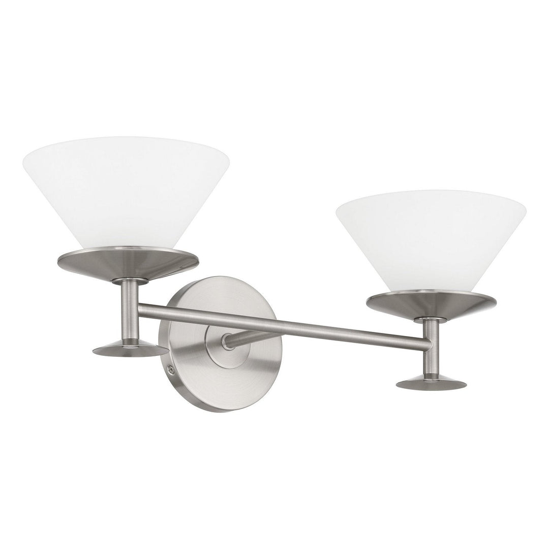 Tremolo Two Light Vanity in Brushed Nickel, Polished Nickel Thesis Canada