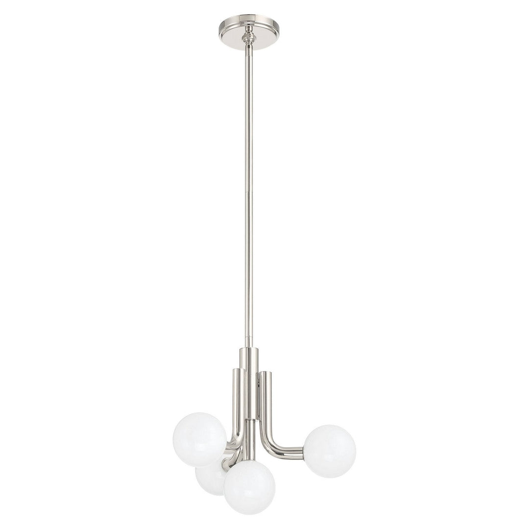 Stockholm LED Convertible Pendant in Polished Nickel Thesis Canada
