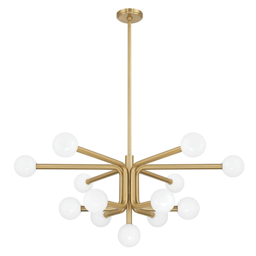 Stockholm LED Chandelier in Champagne Gold Thesis Canada
