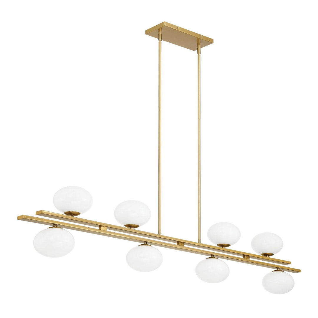 Julep LED Linear Pendant in Brushed Gold Thesis Canada