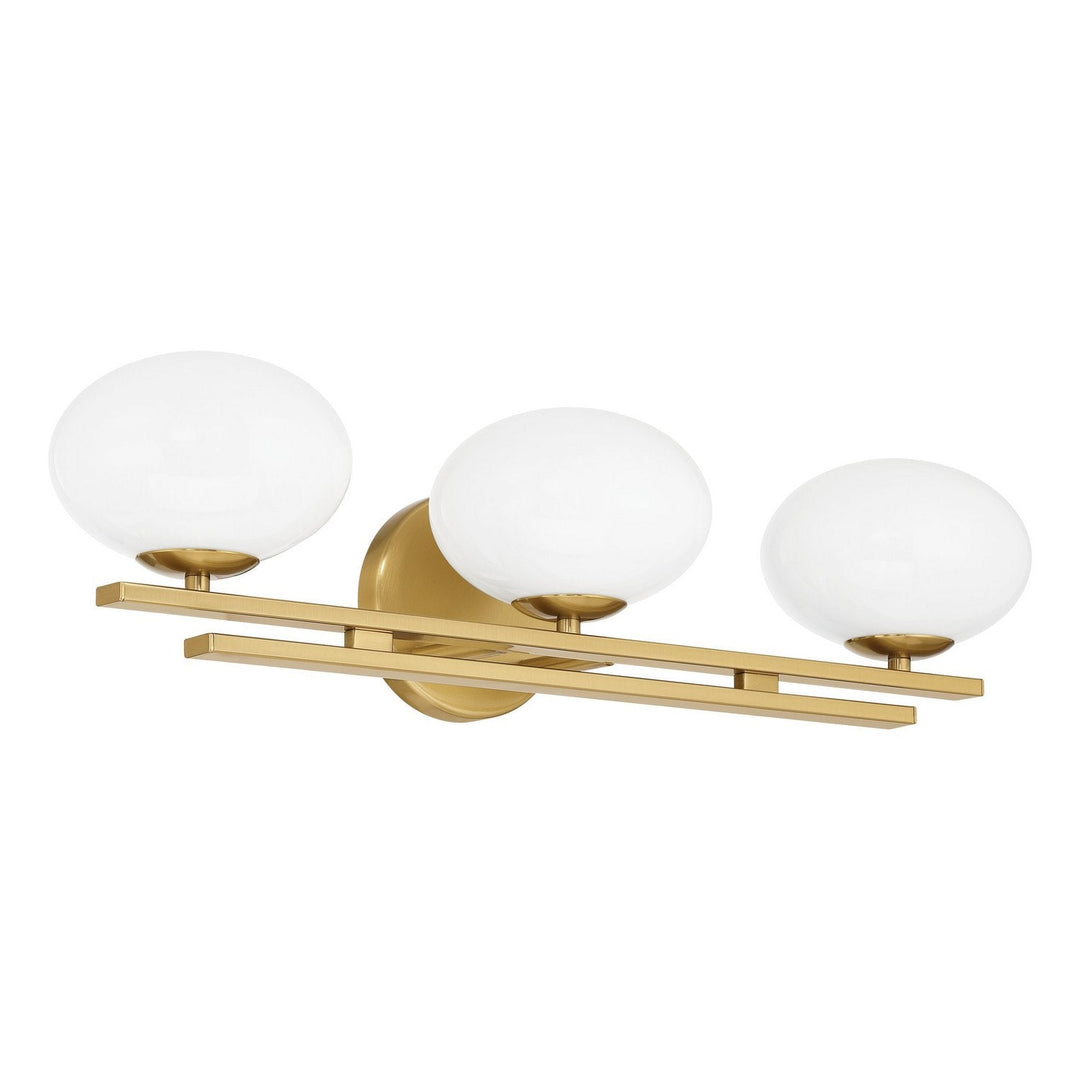 Julep LED Vanity in Brushed Gold Thesis Canada