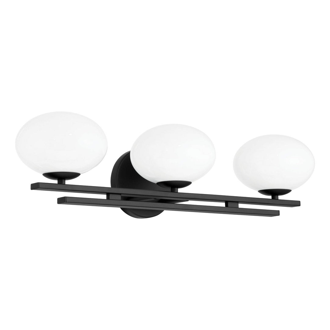 Julep LED Vanity in Matte Black Thesis Canada