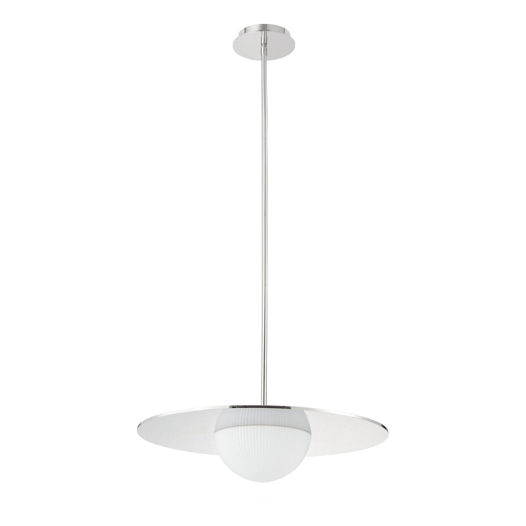 Solstice LED Convertible Pendant in Polished Nickel Thesis Canada