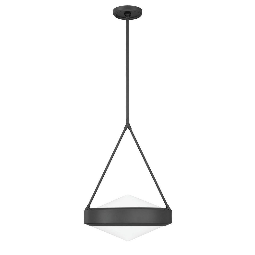 Agate Three Light Pendant in Matte Black, Opal Thesis Canada