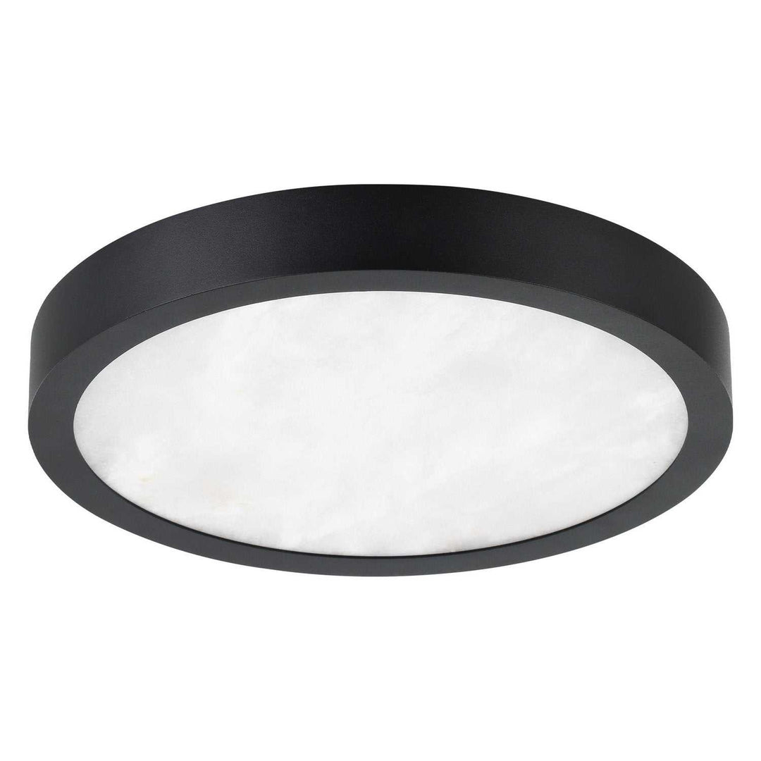 Argyle LED Flush Mount in Textured Black Thesis Canada