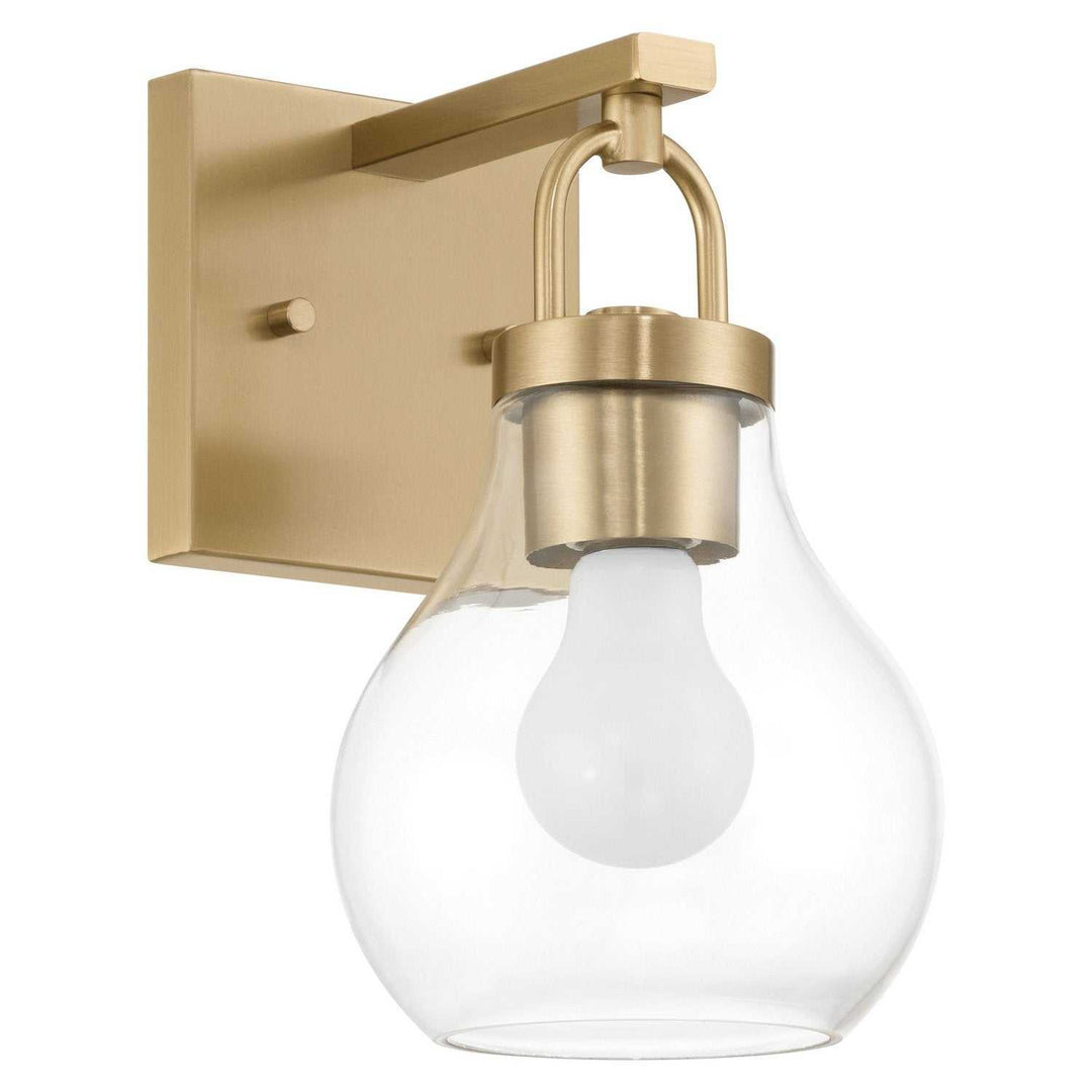 Mansfield One Light Vanity in Champagne Gold Thesis Canada