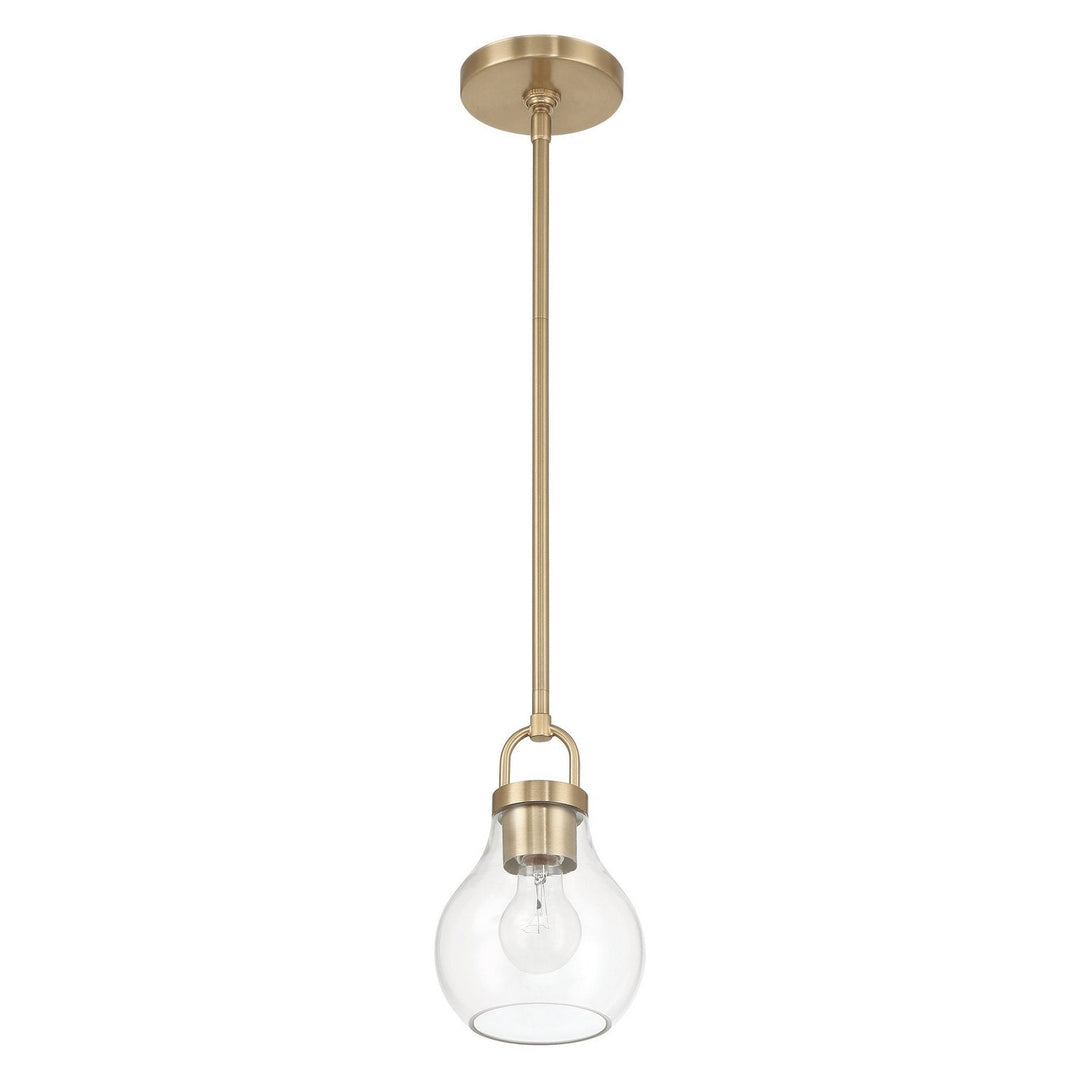 Mansfield One Light Pendant in Champagne Gold Thesis Canada