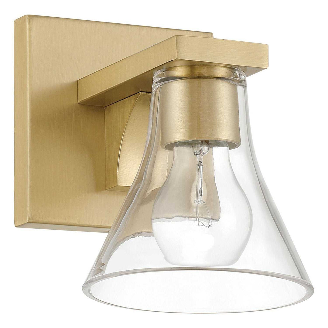 Gilford One Light Vanity in Champagne Gold Thesis Canada
