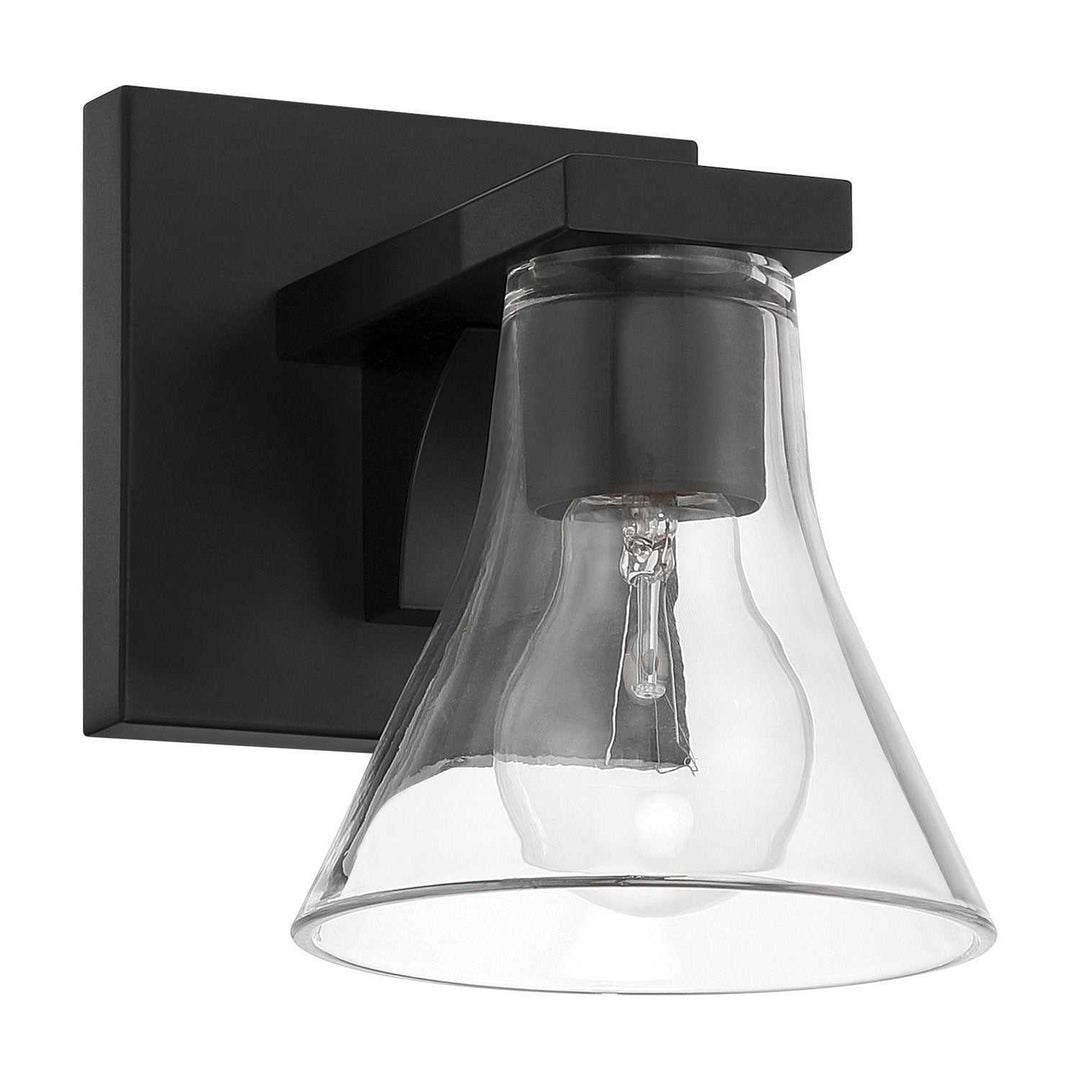 Gilford One Light Vanity in Matte Black Thesis Canada