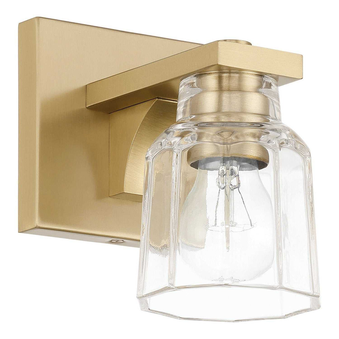 Dryden One Light Vanity in Champagne Gold Thesis Canada