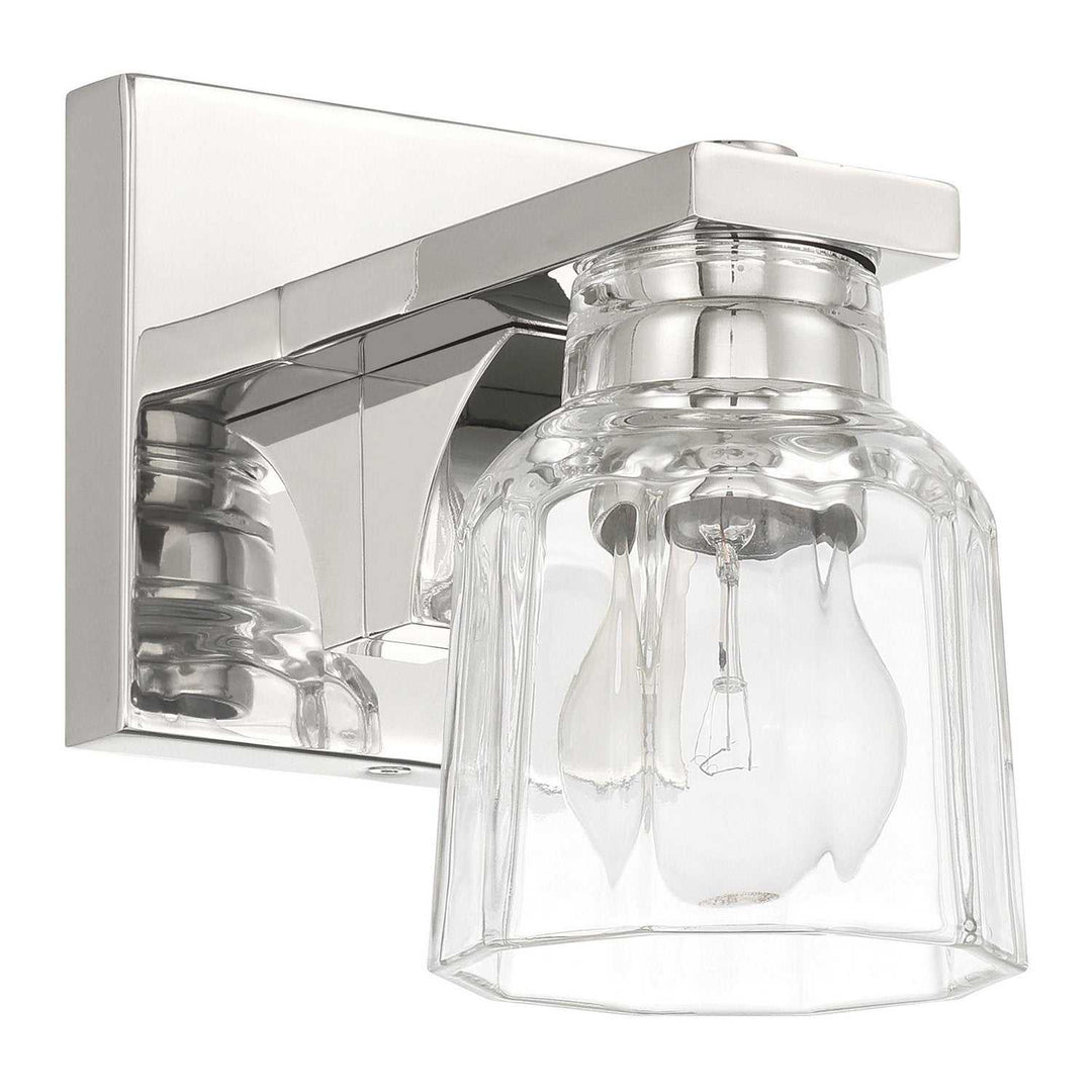 Dryden One Light Vanity in Polished Nickel Thesis Canada