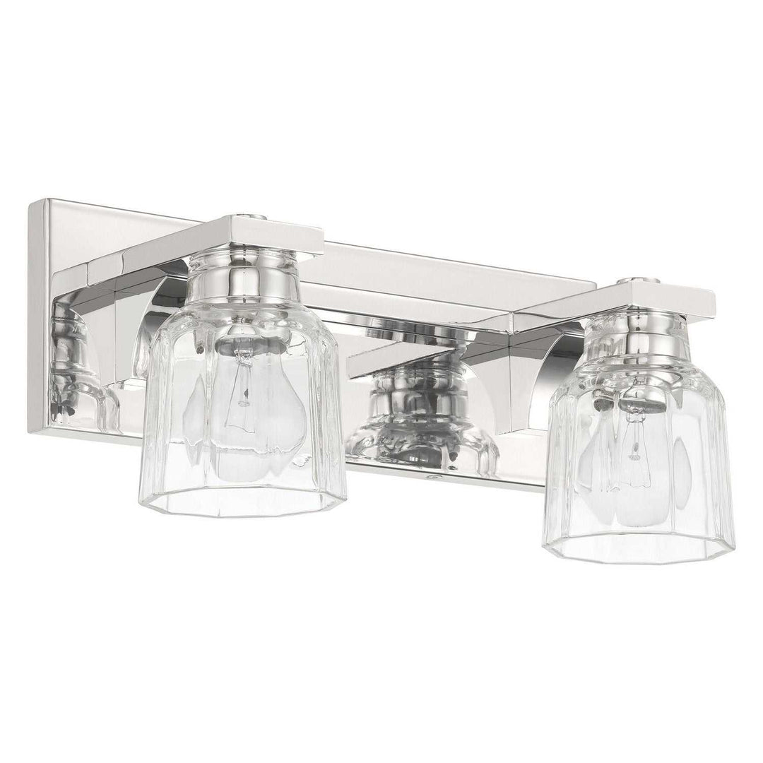 Dryden Two Light Vanity in Polished Nickel Thesis Canada