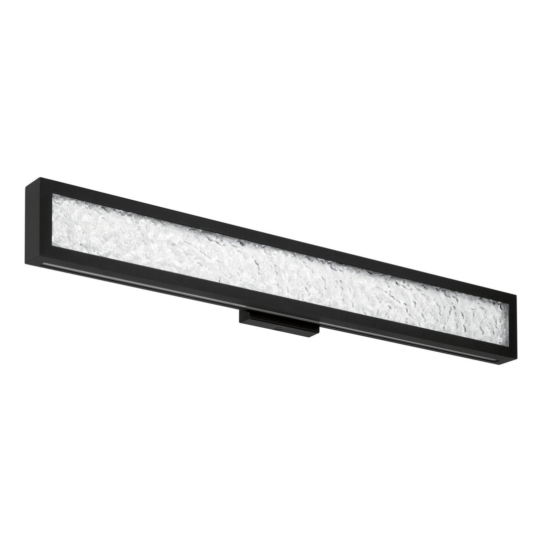 Courtney LED Vanity in Textured Black Thesis Canada