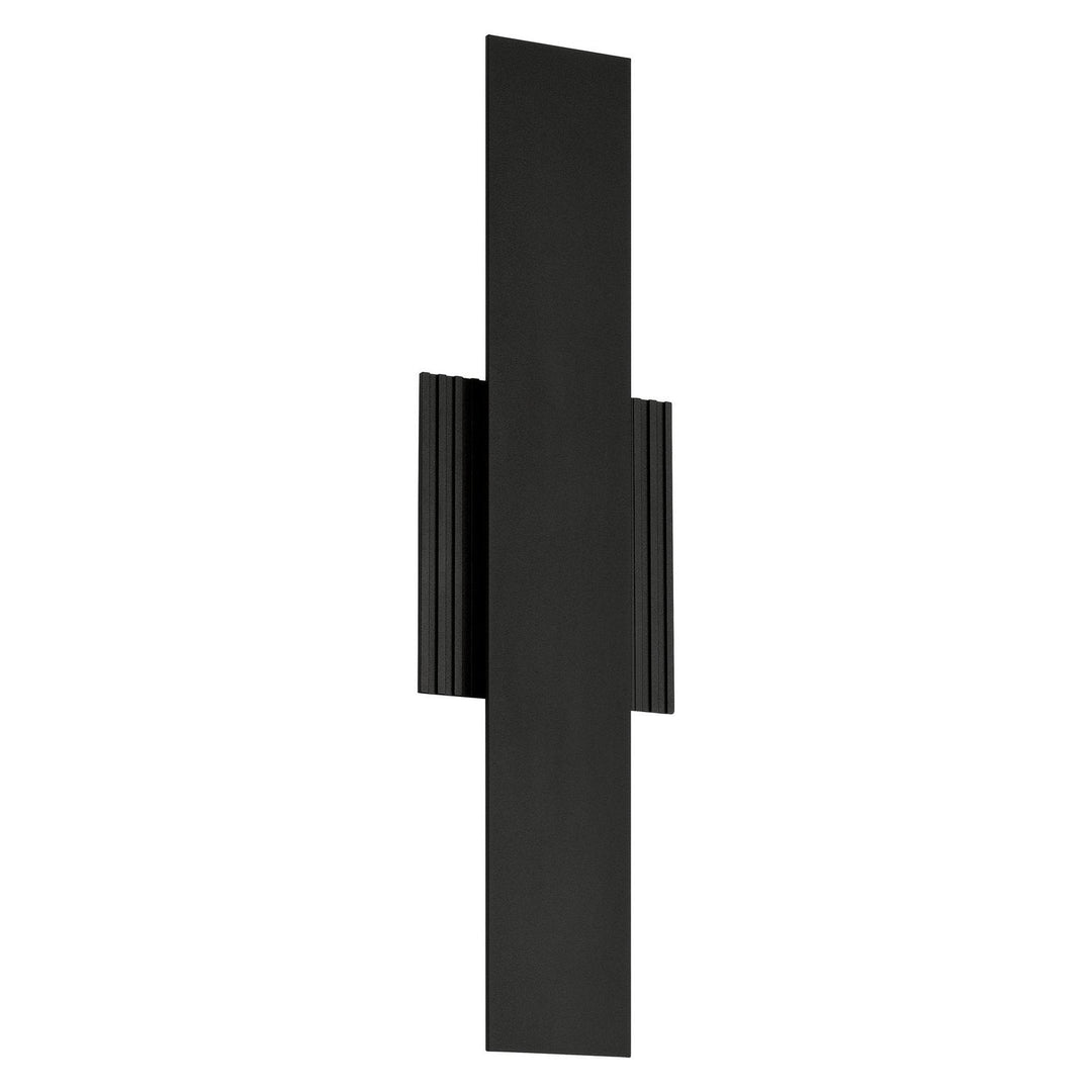 Jacks LED Exterior Wall Sconce in Textured Black Thesis Canada
