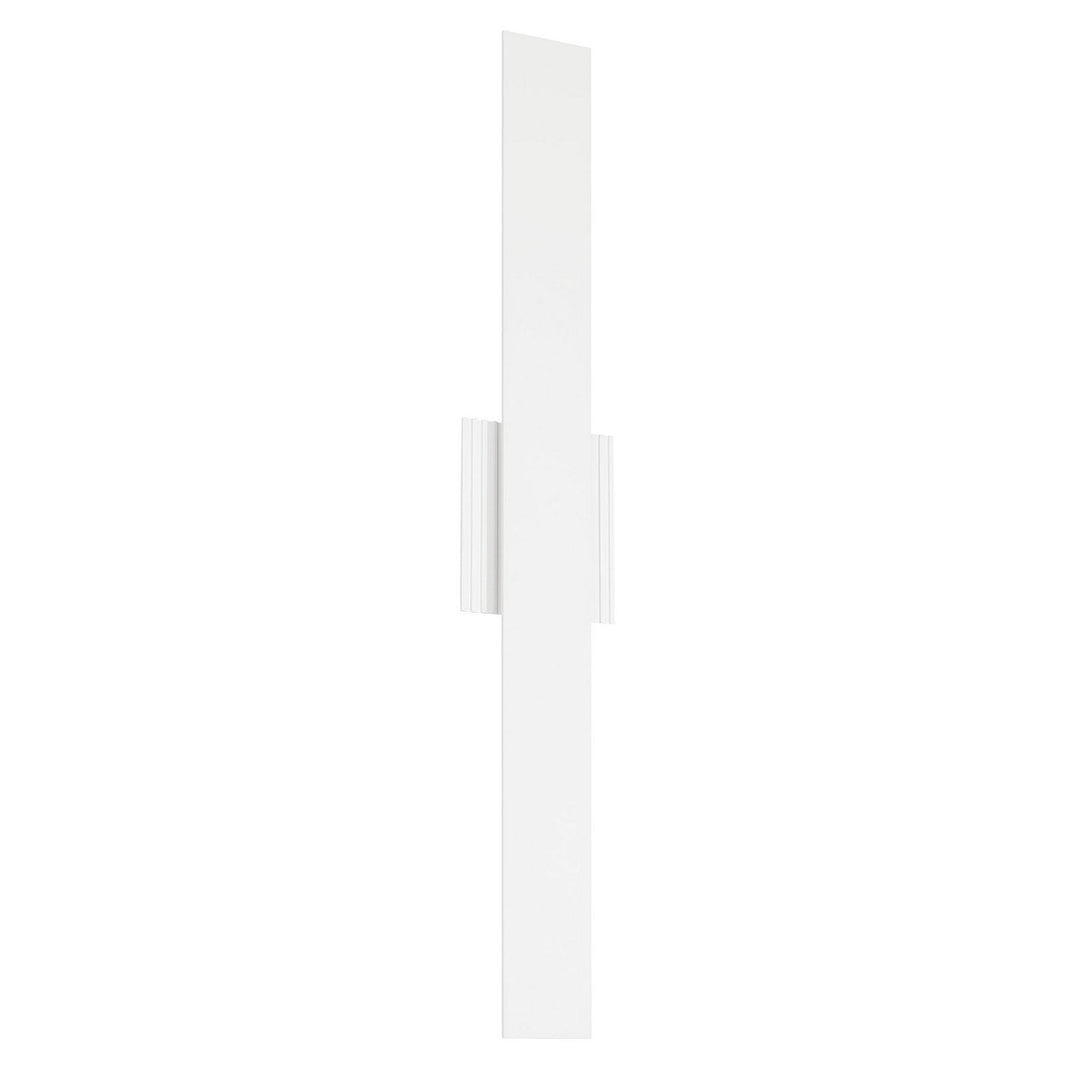 Jacks LED Exterior Wall Sconce in Textured White Thesis Canada