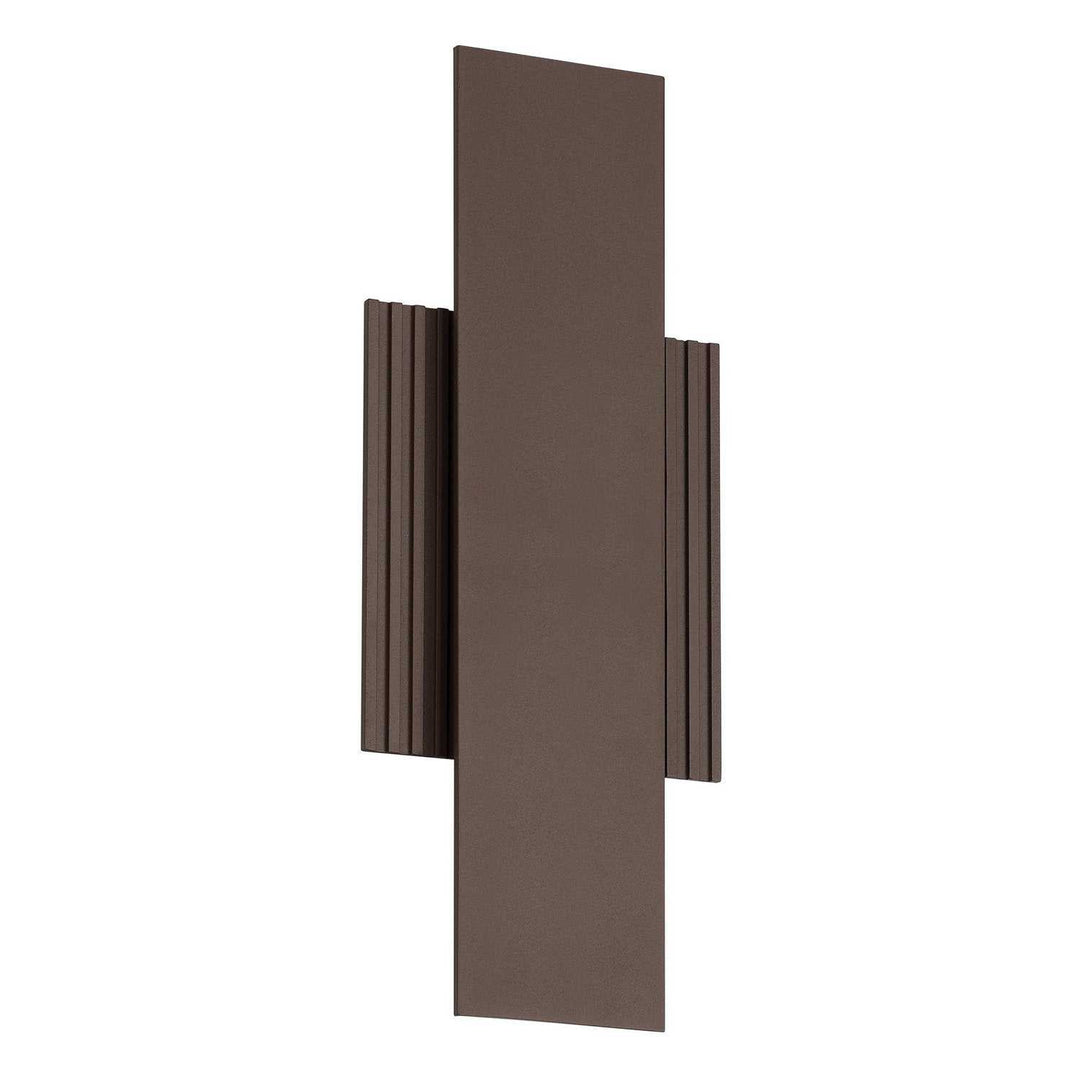 Jacks LED Exterior Wall Sconce in Architectural Bronze Thesis Canada