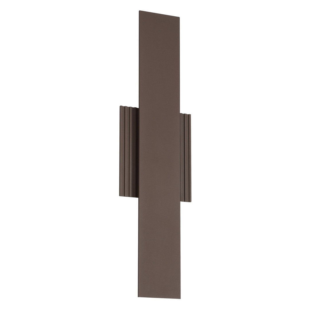 Jacks LED Exterior Wall Sconce in Architectural Bronze Thesis Canada
