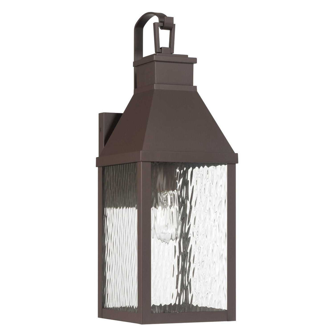 Glencrest One Light Exterior Wall Sconce in Dark Bronze Thesis Canada