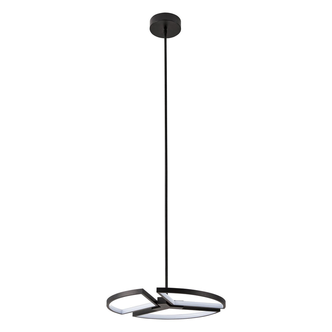 Alfie LED Pendant in Textured Black Thesis Canada
