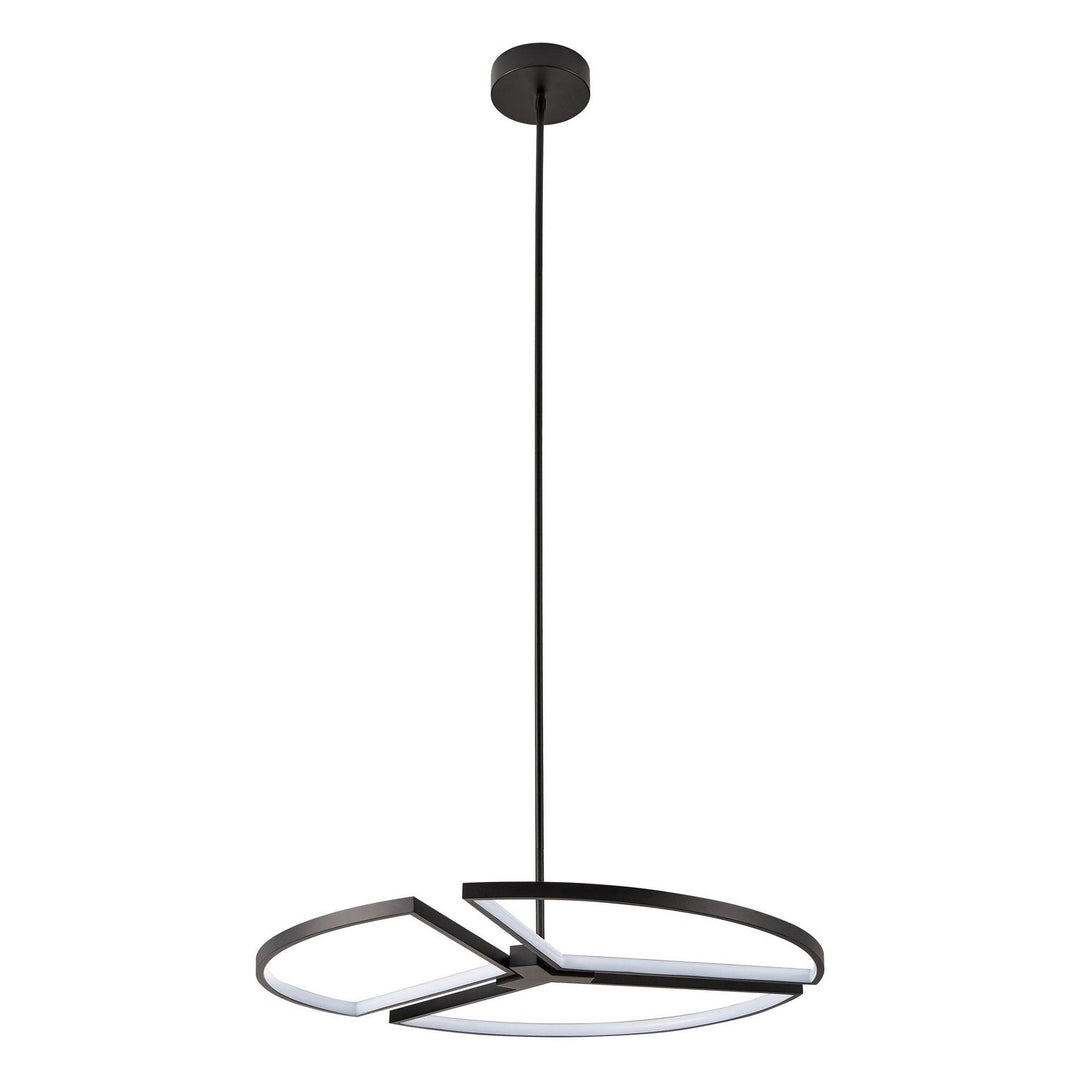 Alfie LED Pendant in Textured Black Thesis Canada