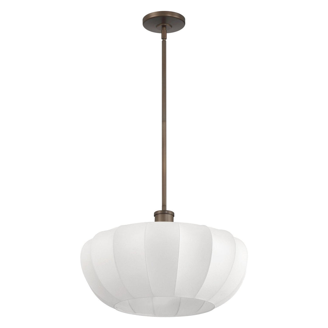 Bryony Four Light Convertible Pendant in Forged Bronze Thesis Canada