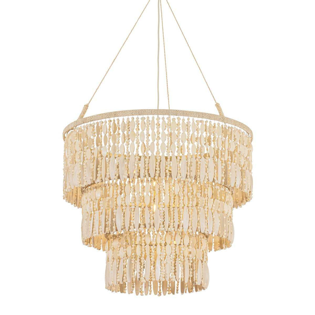 Troy Lighting Canada - F6732-VGL - Four Light Pendant - Ben - Vintage Gold Leaf