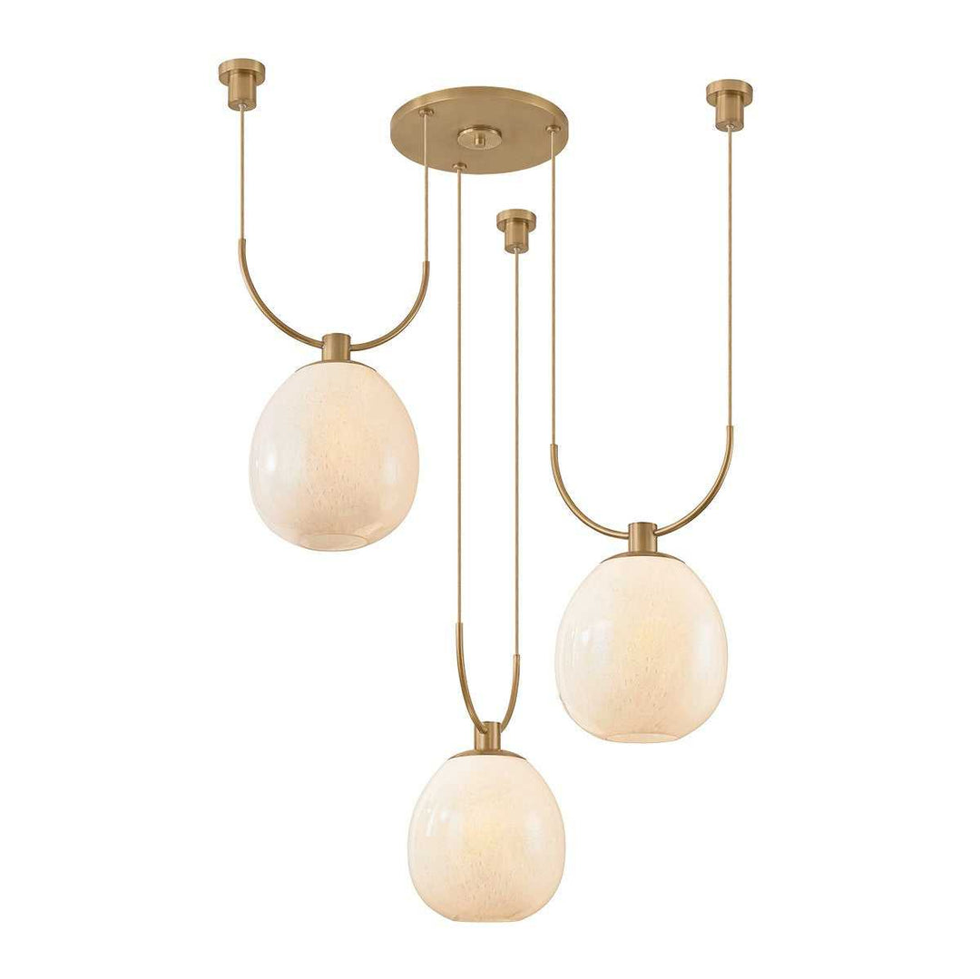 Troy Lighting Canada - F7536-PBR - Three Light Chandelier - Jove - Patina Brass
