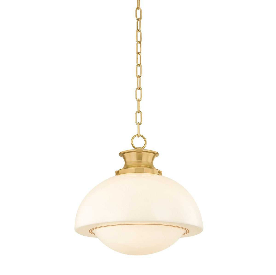 Mitzi Canada - H1090701-AGB - One Light Pendant - Celine - Aged Brass