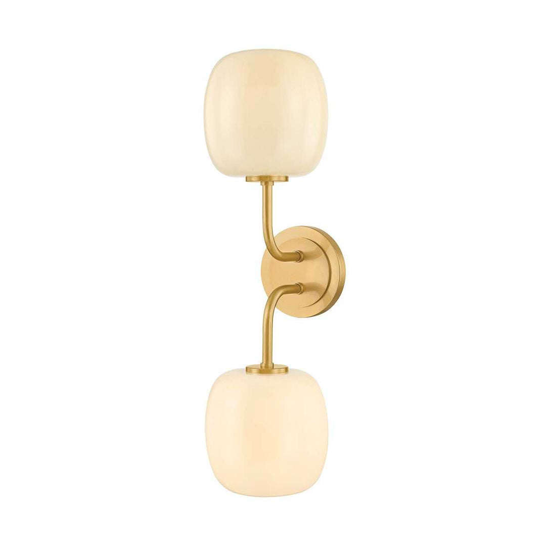 Mitzi Canada - H1092102-AGB - Two Light Bath - Lisette - Aged Brass