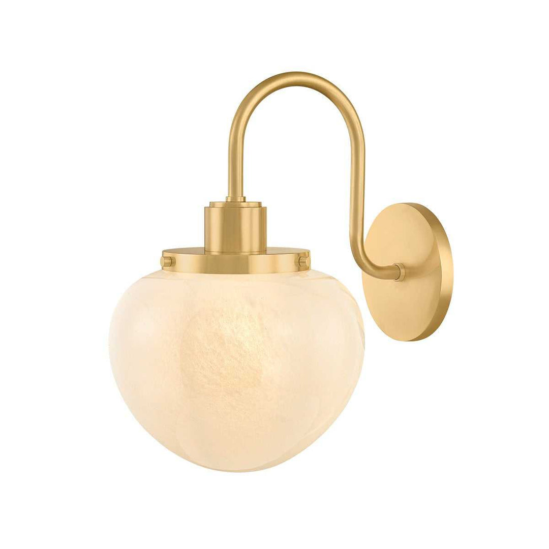 Mitzi Canada - H1093101-AGB - One Light Wall Sconce - Kristen - Aged Brass