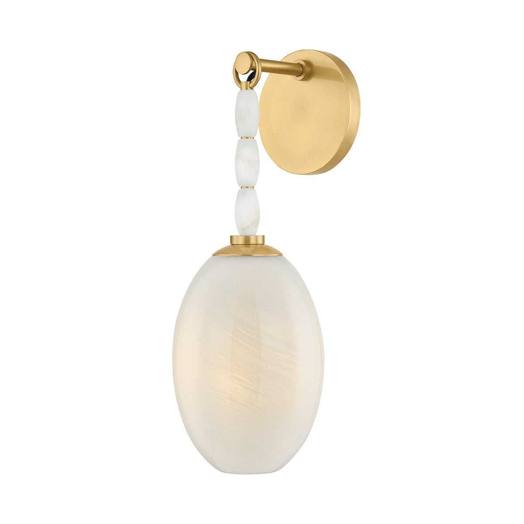Mitzi Canada - H1124101-AGB - One Light Wall Sconce - Yolanda - Aged Brass