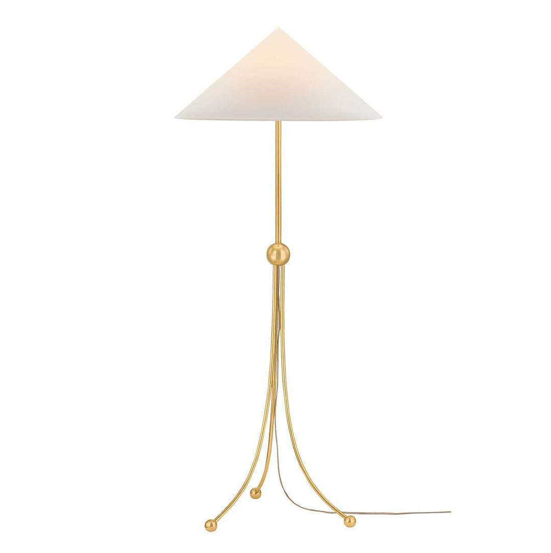 Mitzi Canada - HL1089401-AGB - One Light Floor Lamp - Katya - Aged Brass