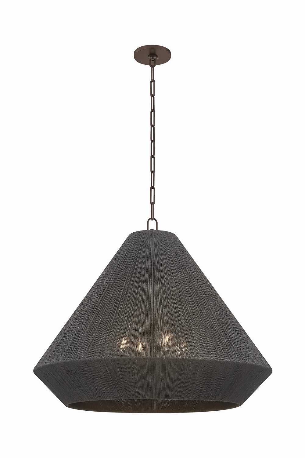 Troy Lighting Canada - F1630-BRZ - Four Light Pendant - Keats - Bronze