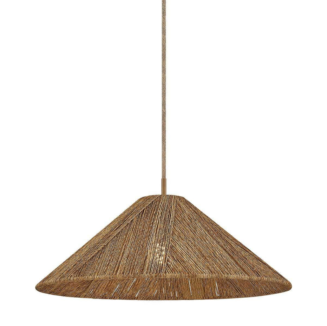 Troy Lighting Canada - F3724-PBR - One Light Pendant - Ahrens - Patina Brass