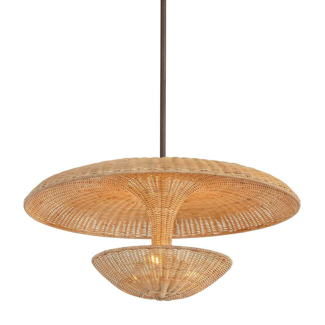 Troy Lighting Canada - F6230-BRL - Three Light Pendant - Draco - Bronze Leaf