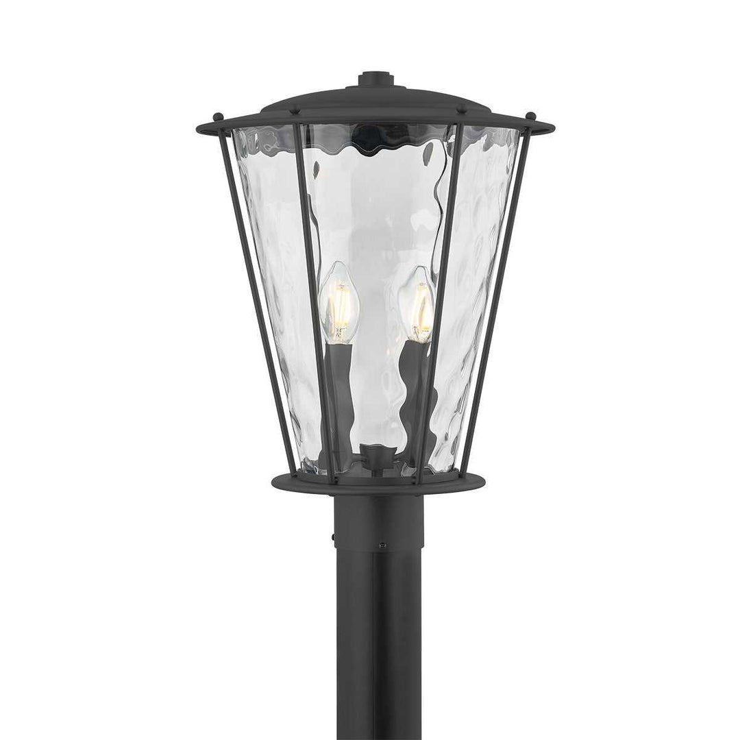 Troy Lighting Canada - P7115-TBK - Two Light Post Mount - Jantzen - Texture Black