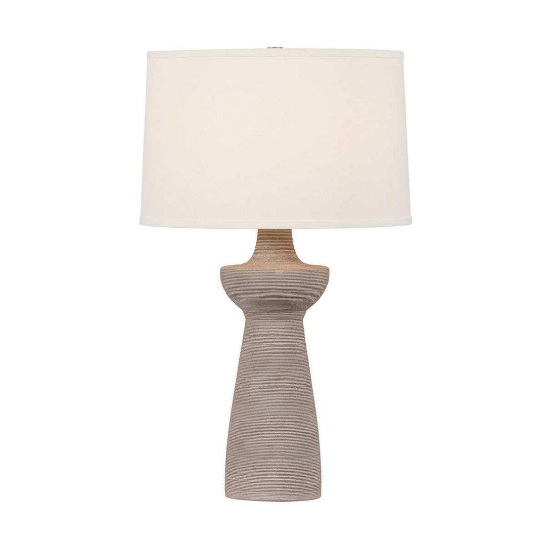 Troy Lighting Canada - PTL1329-PBR/CKS - One Light Table Lamp - Osgood - Patina Brass