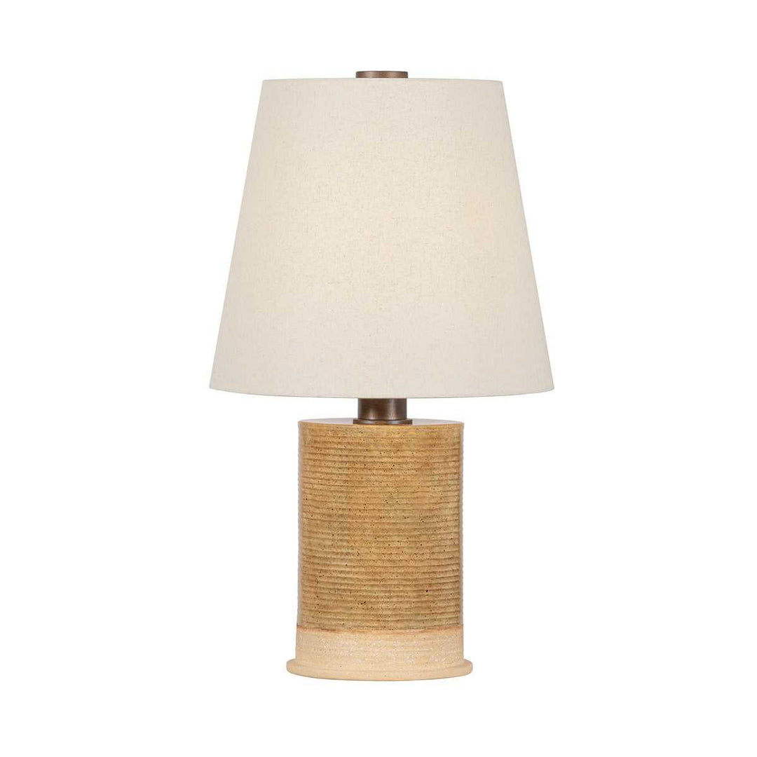 Troy Lighting Canada - PTL2928-BRL/CCQ - One Light Table Lamp - Kerwin - Bronze Leaf