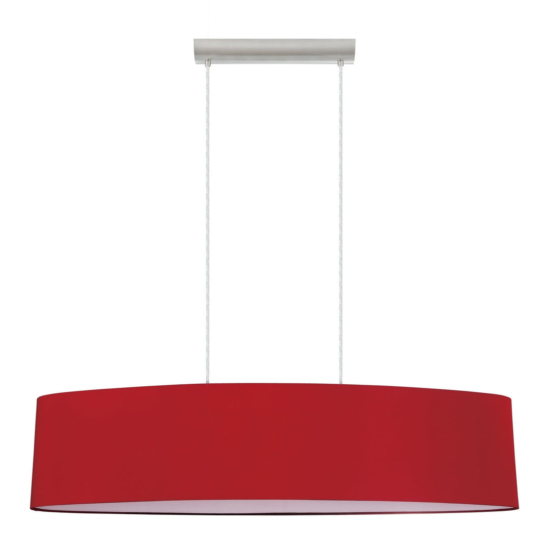 Mandana Two Light Pendant in Matte Nickel Eglo Canada