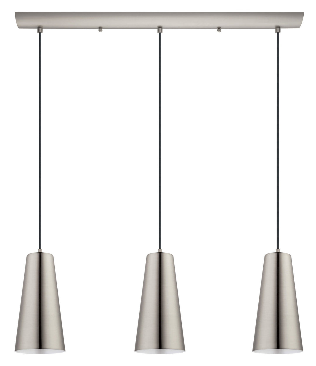 Eglo Canada - 201531A - Three Light Pendant - Pratella 1 - Matte Nickel
